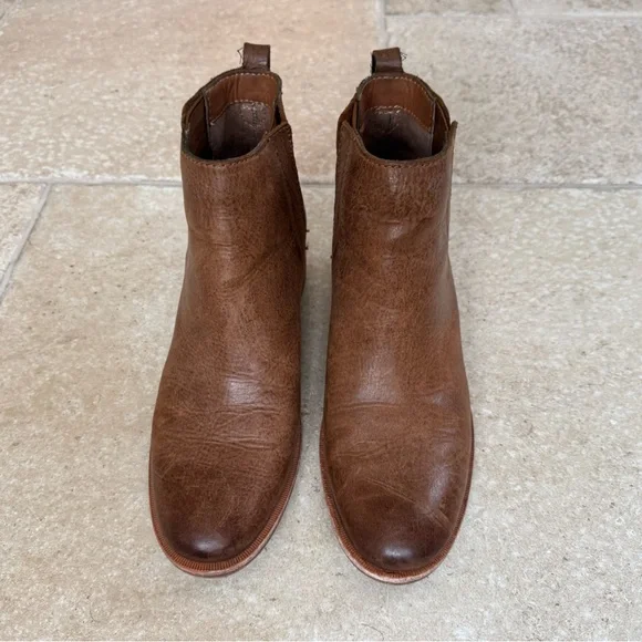Kork-Ease Tan Leather Ankle Booties - Picture 8 of 8
